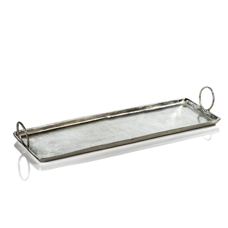 Metal tray online with handles